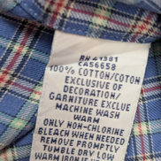 Chemise Polo Ralph Lauren Shirt S Custom Fit Carreaux Bleu Rouge Logo Rouge 