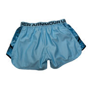Short Under Armour Bleu Ciel Coupe Lâche - Femme Taille M