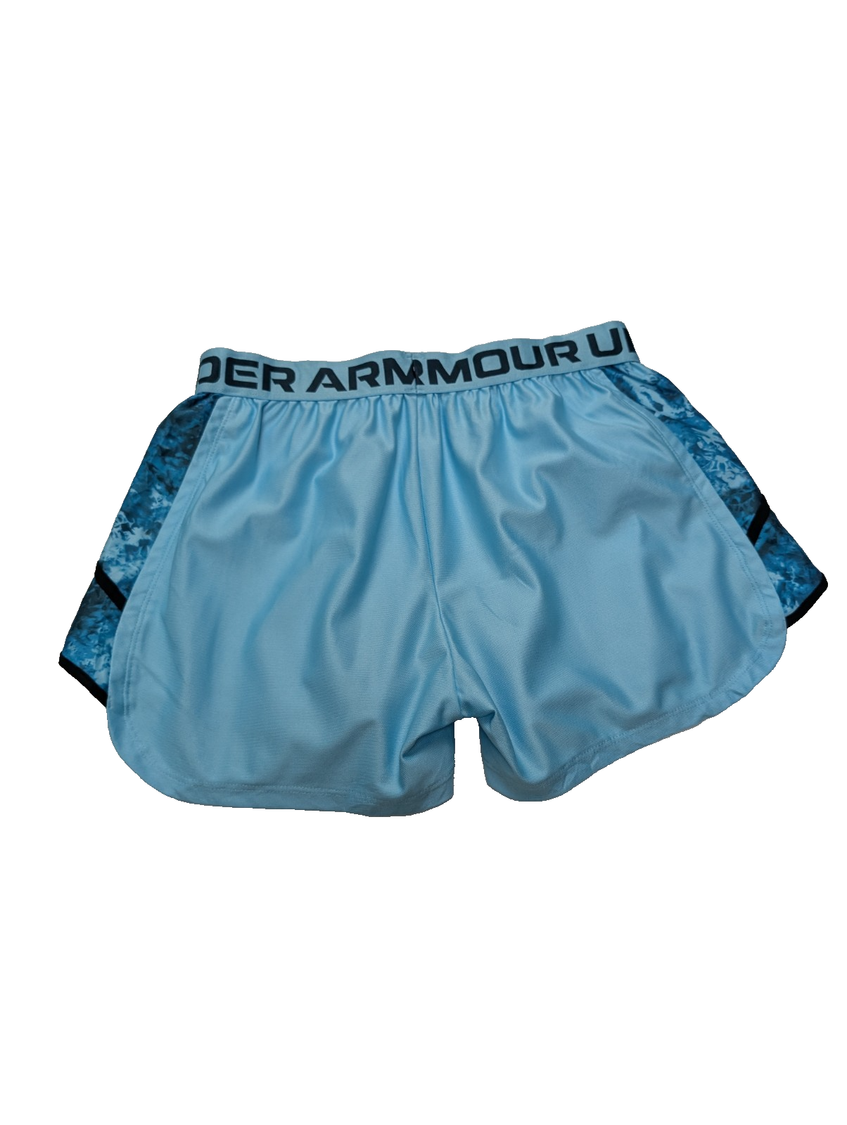 Short Under Armour Bleu Ciel Coupe Lâche - Femme Taille M