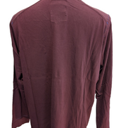 T-Shirt Manches Longues Bordeaux CBK - Taille XL - Poche à Rabat - Neuf sans Éti