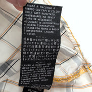 Chemise Harley-Davidson L Carreaux Blanc Cassé Logo Brodé manches courtes