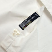 Nautica chemise blanche unie logo brodé taille XL XXL 100% coton