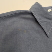 Chemise Dickies M Bleu Workwear Manches Courtes 2 Poches Logo Brodé