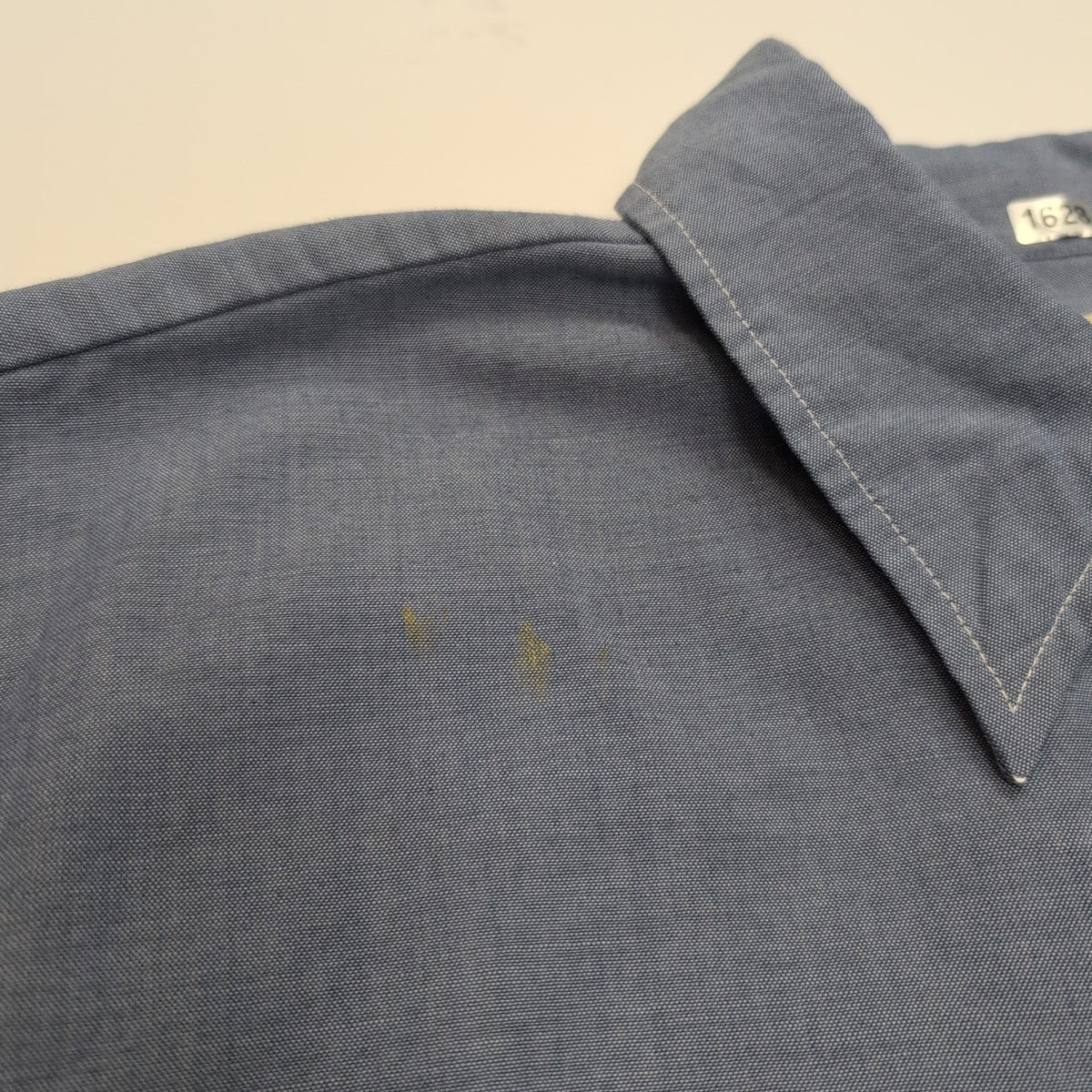 Chemise Dickies M Bleu Workwear Manches Courtes 2 Poches Logo Brodé