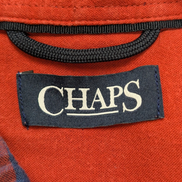🌲 CHEMISE DOUBLÉE CHAPS XL (TG) CARREAUX ROUGE BLEU MARINE
