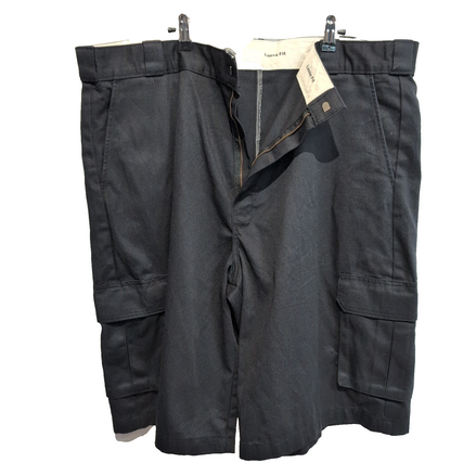 Short Dickies Cargo Noir Homme W44 Loose Fit Multi Poches Excellent État