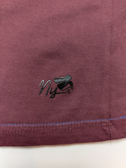 T-Shirt Manches Longues Bordeaux CBK - Taille XL - Poche à Rabat - Neuf sans Éti