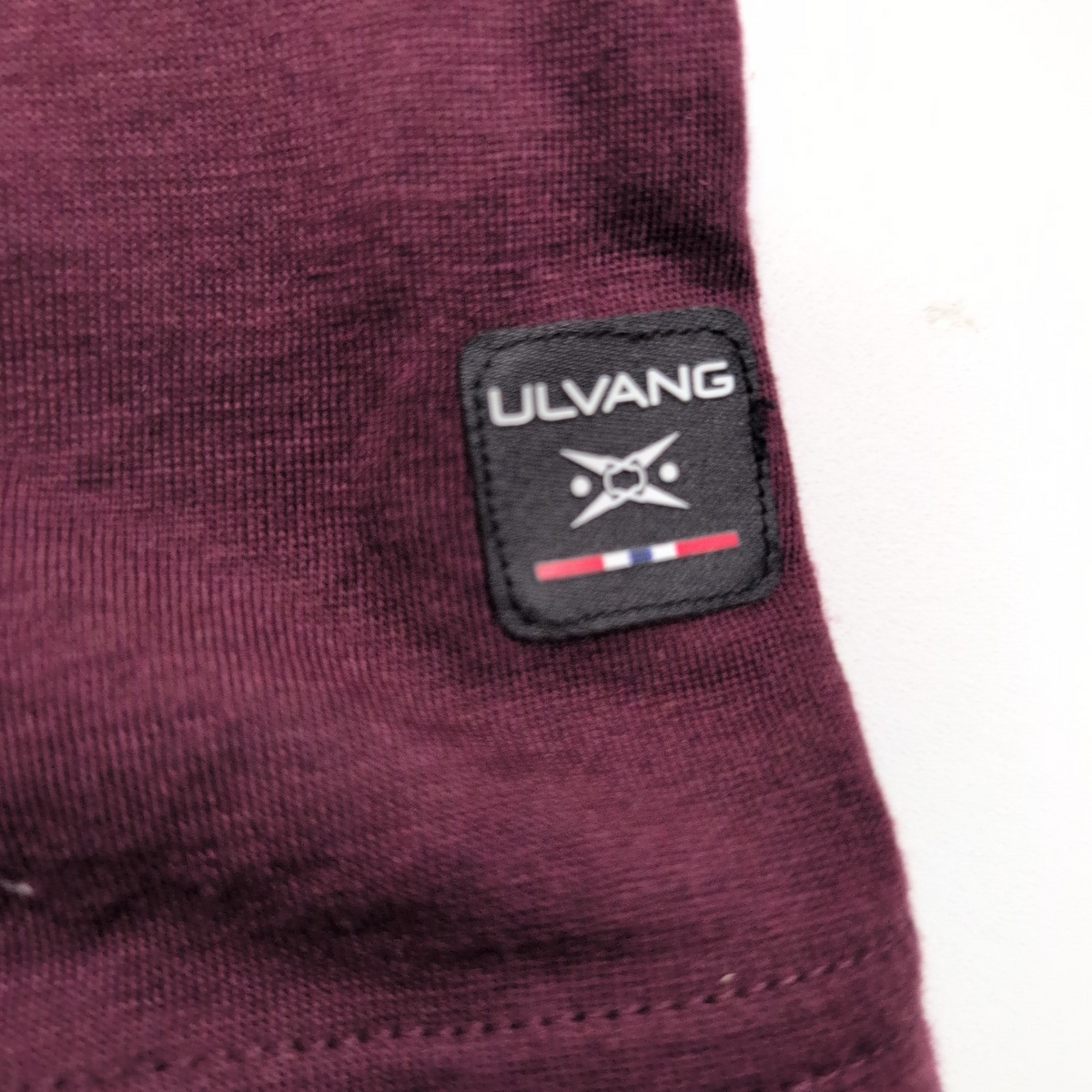 T-shirt Ulvang Femme XS Mérinos Lyocell Bordeaux Manches Courtes Norvège