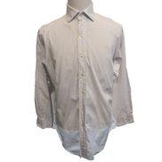 Chemise Polo Ralph Lauren blanche Classic Fit sans logo taille L regent
