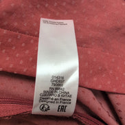 Jupe Femme T40 La Redoute Rouge Brique Fluide Volant Sans Étiquette