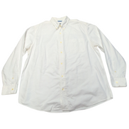 Chemise Chaps blanche taille XXL uni manches longues homme