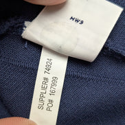 Polo manches courtes Polo Ralph Lauren Golf L bleu marine rayures coton Pima