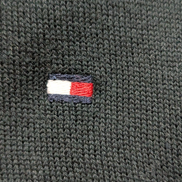 Pull Tommy Hilfiger Col V Noir Profond - Taille XL / 2XL