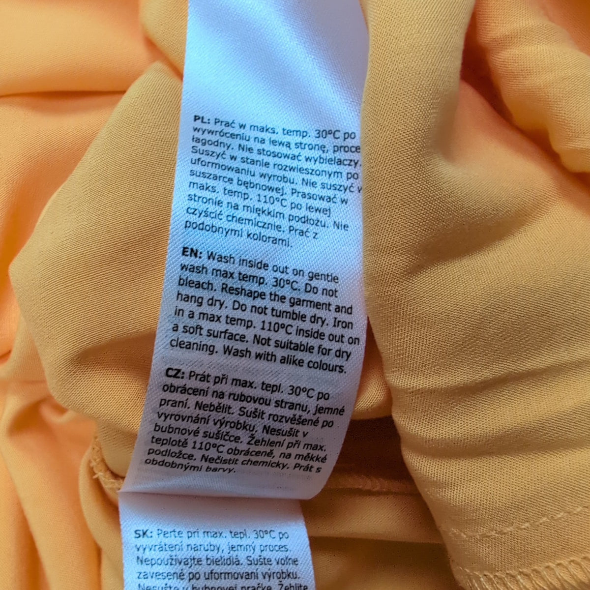 Jupe Femme T36 TATUUM Samoa Jaune Viscose Neuve avec Étiquette