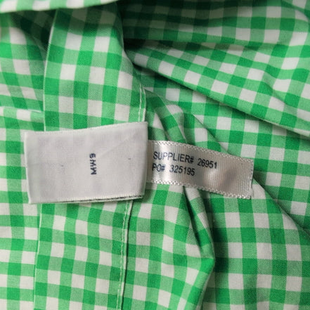 Chemise Ralph Lauren M Verte Carreaux Button Down Shirt 1 poche sans logo