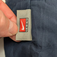 Manteau Nike Virginia Matelassé Bleu Marine Homme Taille L Veste Sportswear 🧥