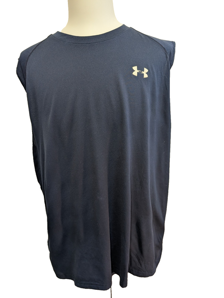 Débardeur de Sport Under Armour HeatGear Bleu Marine Homme Taille 2XL