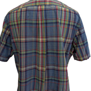 Chemise Polo Ralph Lauren Shirt XL Custom Fit Multicolore Manches Courtes Button