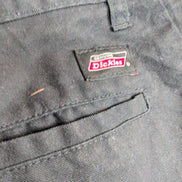 Short Dickies Workwear Noir Homme W36 Coupe Droite Bon État
