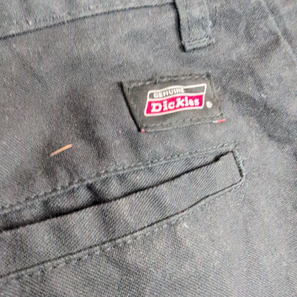 Short Dickies Workwear Noir Homme W36 Coupe Droite Bon État