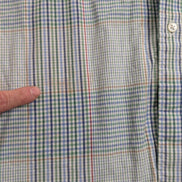 Chemise Chaps Ralph Lauren L carreaux Made in USA shirt button down écusson