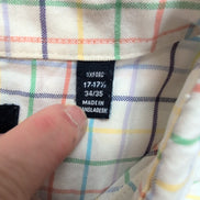 Chemise Chaps Classic Fit carreaux multicolores manches longues 1 poche XL XXL