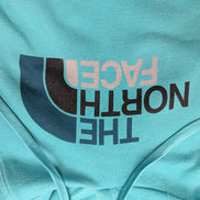 The North Face Sweat à Capuche Vert - Grand Logo Frontal - Taille M Femme
