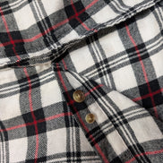 Chemise Flanelle CHAPS L Bûcheron Rouge Noir Blanc |279S