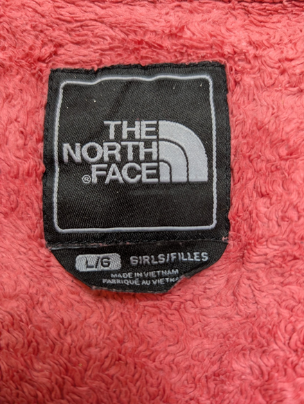 Veste Polaire The North Face Rose Corail Fille Outdoor - Taille L Junior