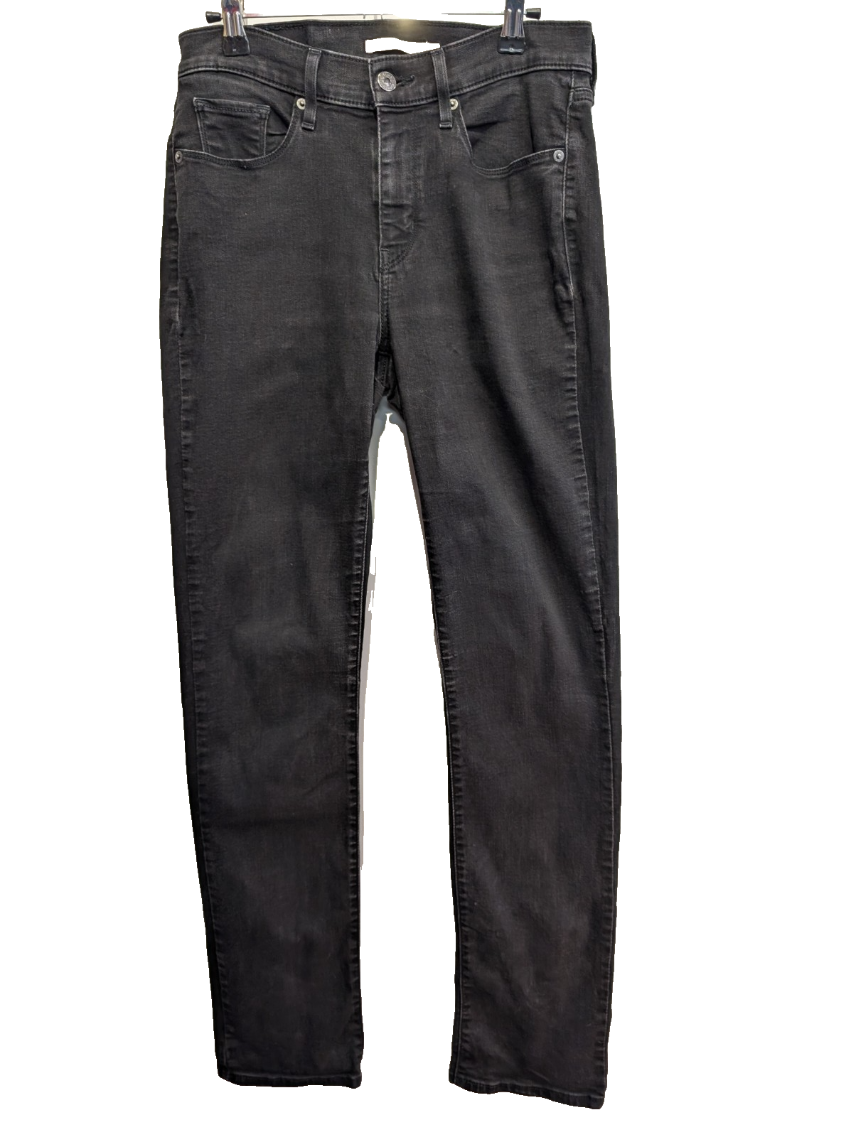 Jean Levi's Femme Noir Classic Straight Ultra Stretch W27 L32 Élégant 🌟👖