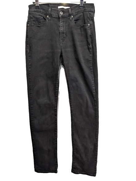Jean Levi's Femme Noir Classic Straight Ultra Stretch W27 L32 Élégant 🌟👖