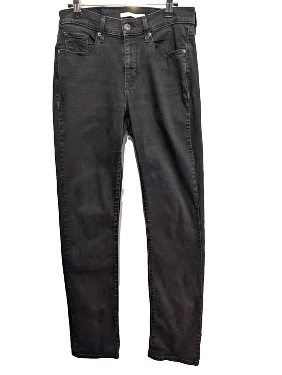 Jean Levi's Femme Noir Classic Straight Ultra Stretch W27 L32 Élégant 🌟👖