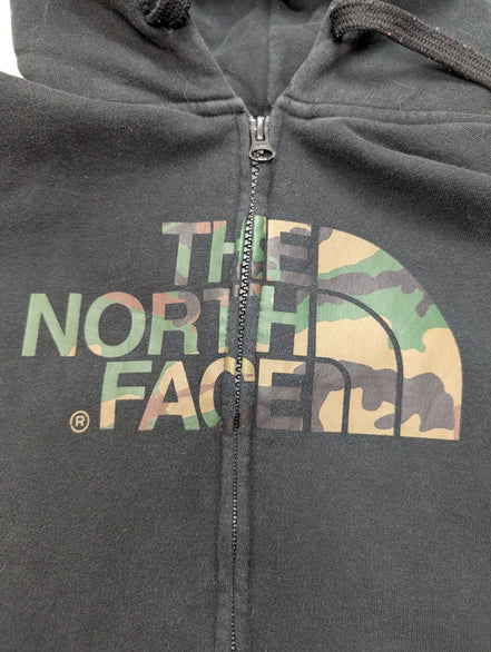 Veste à Capuche homme THE NORTH FACE Noire Logo Camouflage - Taille L