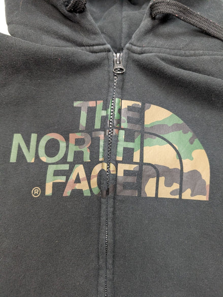 Veste à Capuche homme THE NORTH FACE Noire Logo Camouflage - Taille L