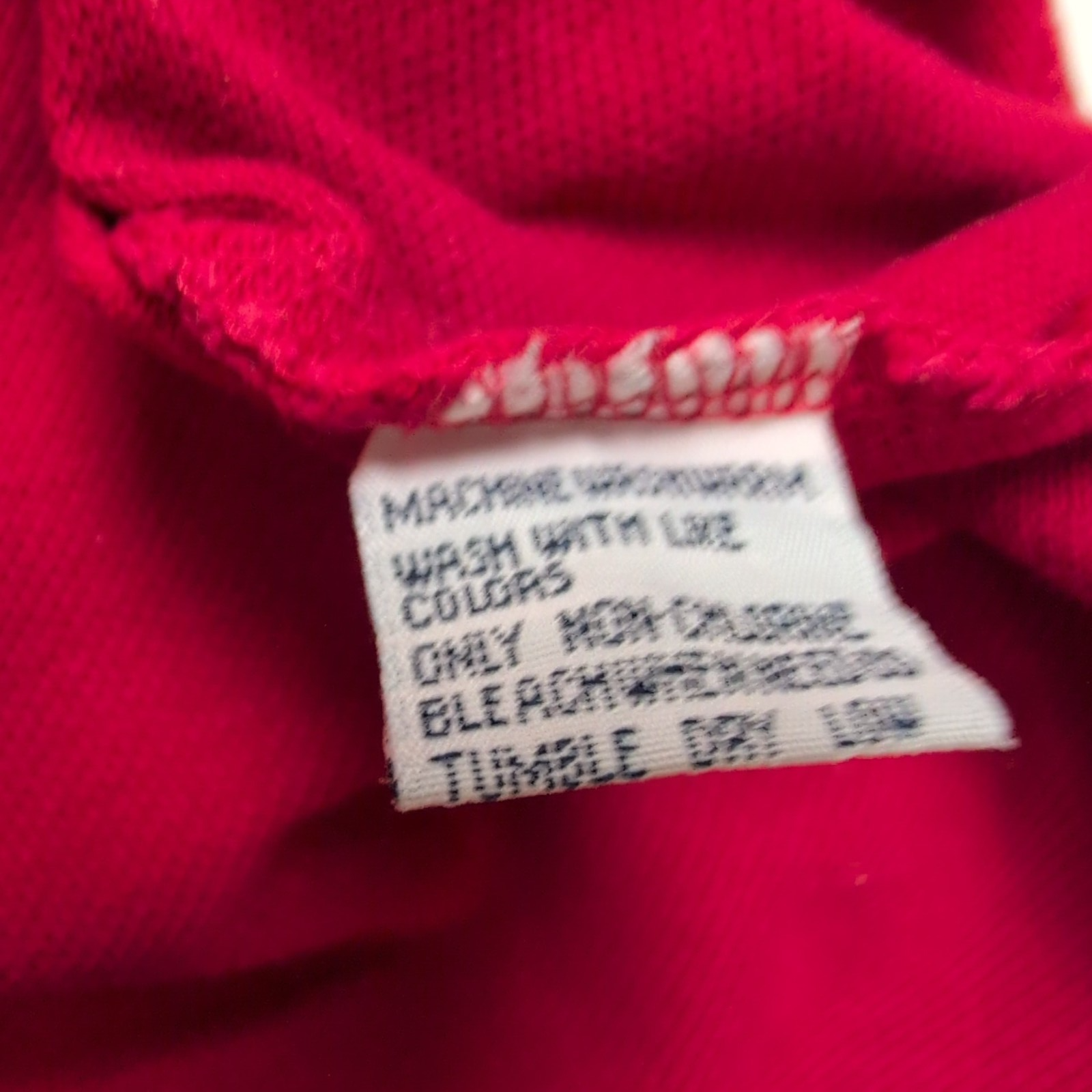 Polo Ralph Lauren Homme M Rouge Logo Noir Polo Manches Courtes