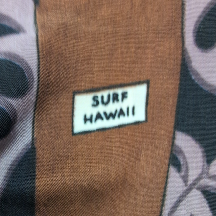 Chemise hawaïenne Coconut Pier USA XL surf 100% polyester manches courtes