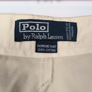 Pantalon chino Polo Ralph Lauren crème Hammond W38xL42 FR48 #34cr