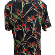 Chemise Hawaïenne MBX Premium Goods 100% Viscose - Bleu Marine - XL