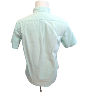 Chemise Ralph Lauren Vert Pastel S Manches Courtes Logo Rose