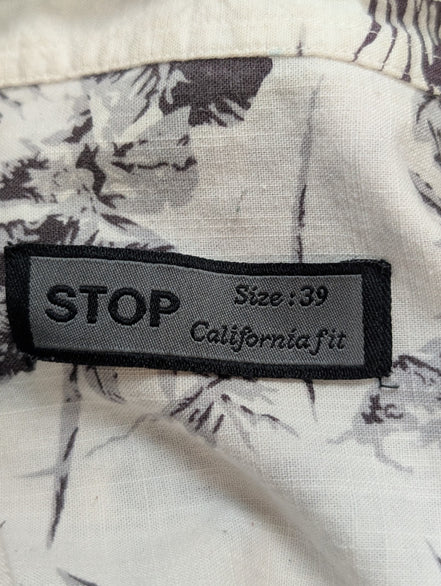 Chemise hawaïenne Stop manches courtes taille S #669 hawaienne