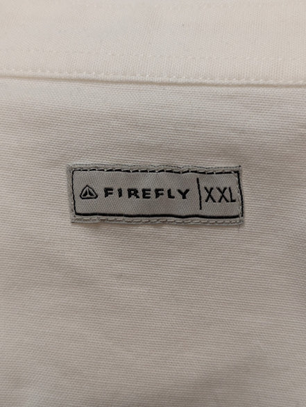 Chemise blanche unie manches longues stretch homme Firefly taille XXL
