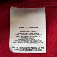 ➜ Sweat à Capuche Nike - Grand Logo Swoosh - Rouge Foncé - Taille XL