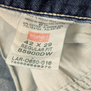 Jean Wrangler Homme Vintage Bleu W42 L29 Denim Pantalon Look Usé Distressed