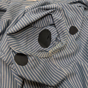Chemise Dockers bleu à rayures taille L #168msch