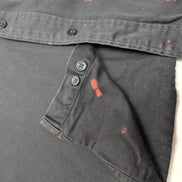 Chemise Harley Davidson XL Noire Coton Poches Boutonnées Logo Brodé