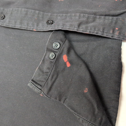 Chemise Harley Davidson XL Noire Coton Poches Boutonnées Logo Brodé