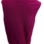 Pull fin sans Manche Tommy Hilfiger Fuchsia - Coton Pima - Taille XL Femme