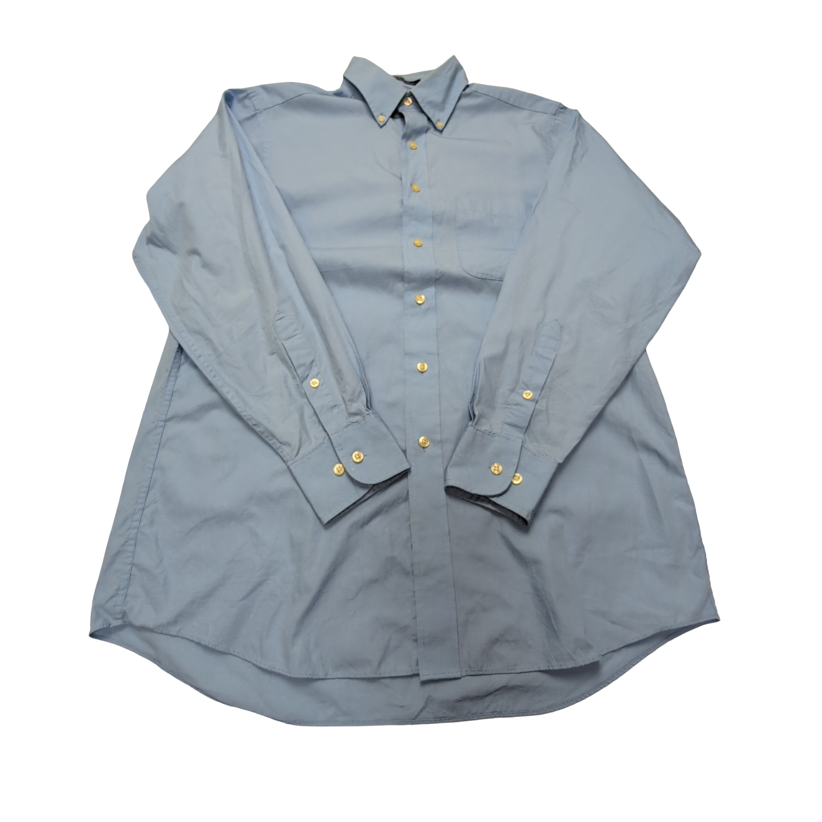 Chemise CHAPS bleu ciel uni taille M / L #176e