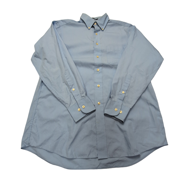 Chemise CHAPS bleu ciel uni taille M / L #176e