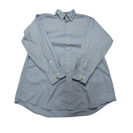 Chemise CHAPS bleu ciel uni taille M / L #176e